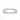 0.30 Ct Round Cut Floating Diamond Half Eternity Band In White Gold
