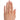 1.50 Ct Round And baguette Cut Prong Setting Lab Diamond Ring In Rose Gold