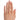 0.90 Carat Round Cut 6 Prong Diamond Engagement Ring With Side Accents In Rose Gold