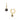 2.8 Carat Round Cut Prong And Channel Setting Black Diamond Drop Earrings
