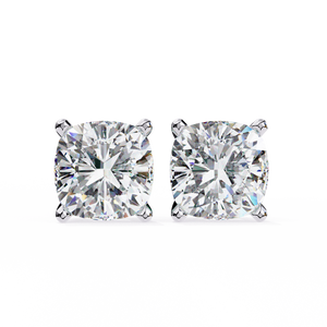 Cushion Cut Lab Grown Diamond Earrings
