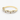 1 Carat Marquise And Round Prong Setting Diamond Ring With Accents In Yellow Gold